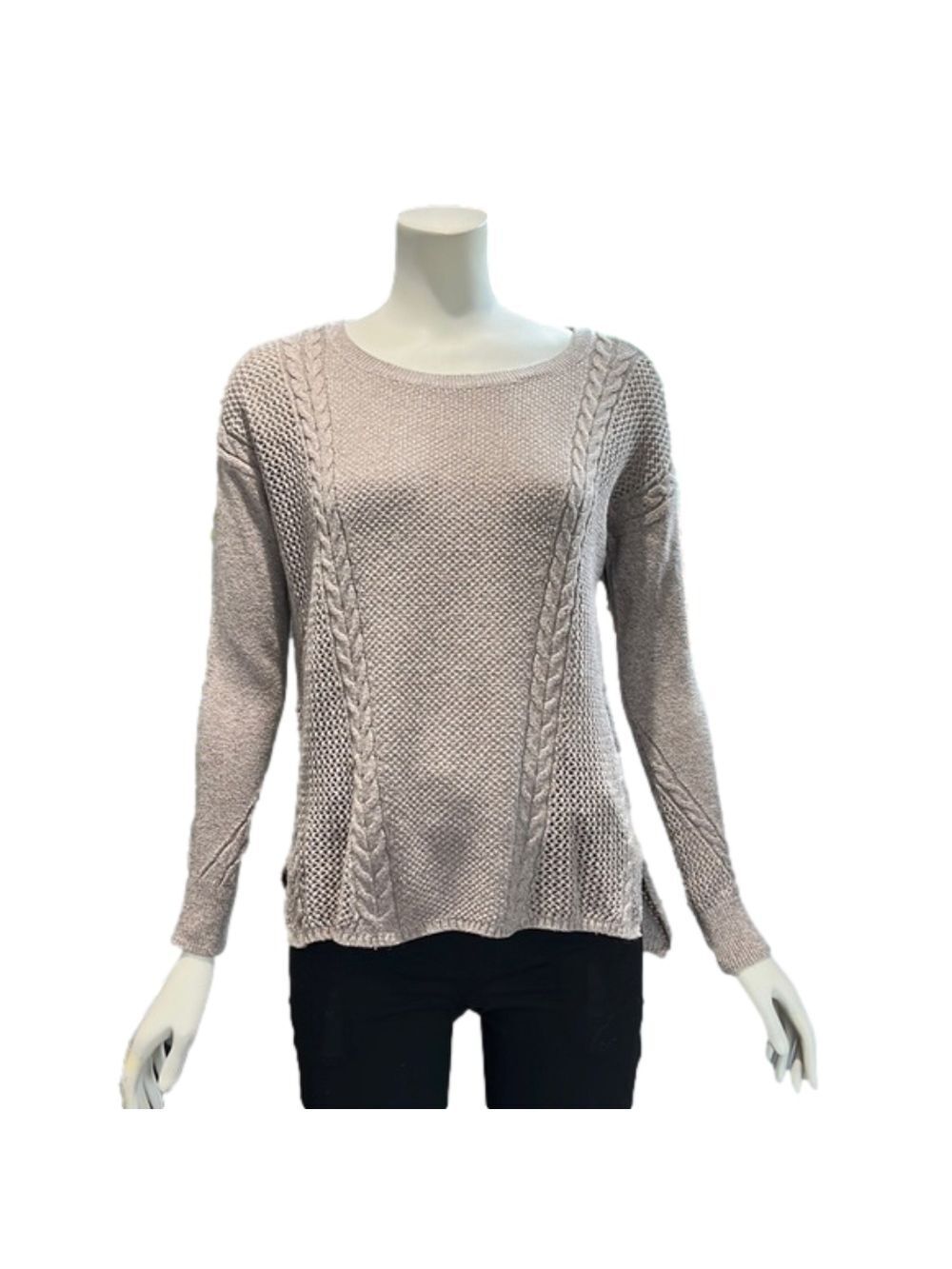 American Eagle Outfitters Tan Sweater Extra Small